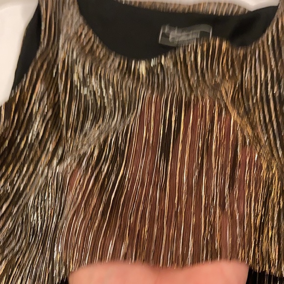 Fancy gold and black layered dress size 10 - Picture 11 of 11